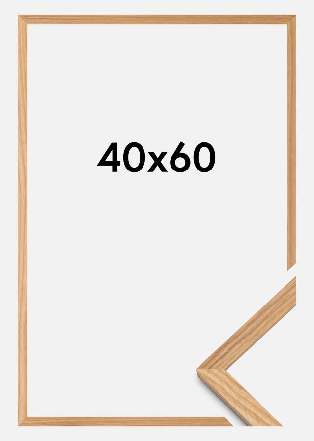 Ramme Massiv Eg Akrylglas 40x60 cm