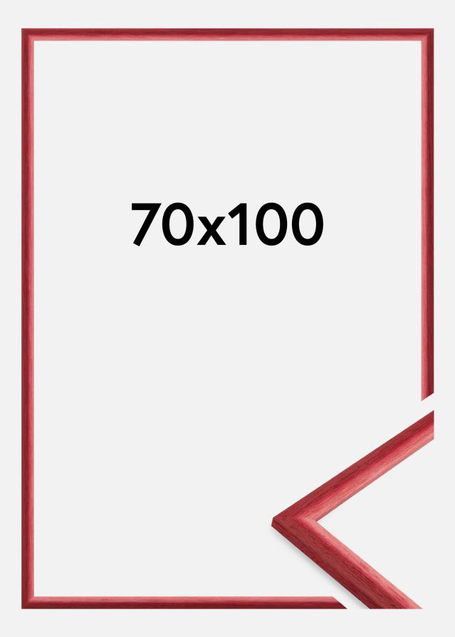 Ramme Cornwall Akrylglas Mørkerød 70x100 cm