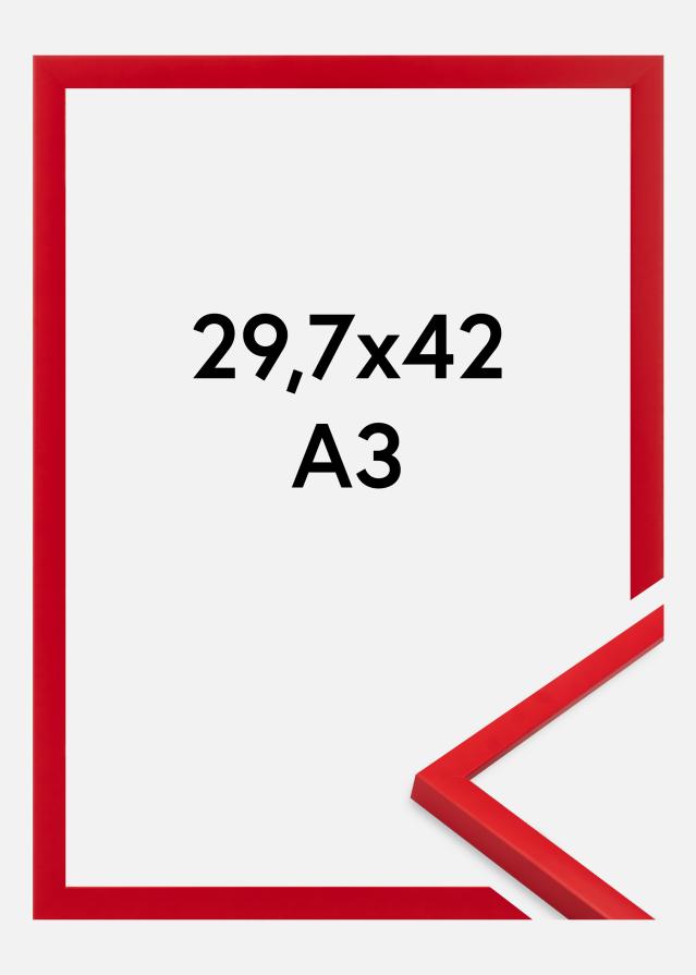 Ramme Kent Akrylglas Rød 29,7x42 cm (A3)