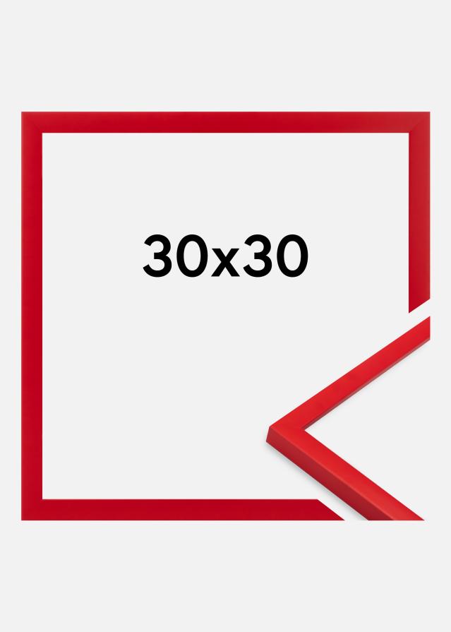 Ramme Kent Akrylglas Rød 30x30 cm