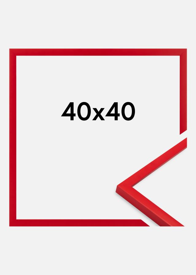 Ramme Kent Akrylglas Rød 40x40 cm