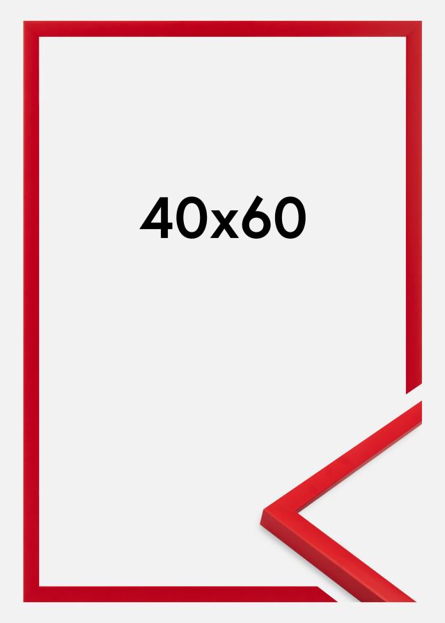 Ramme Kent Akrylglas Rød 40x60 cm