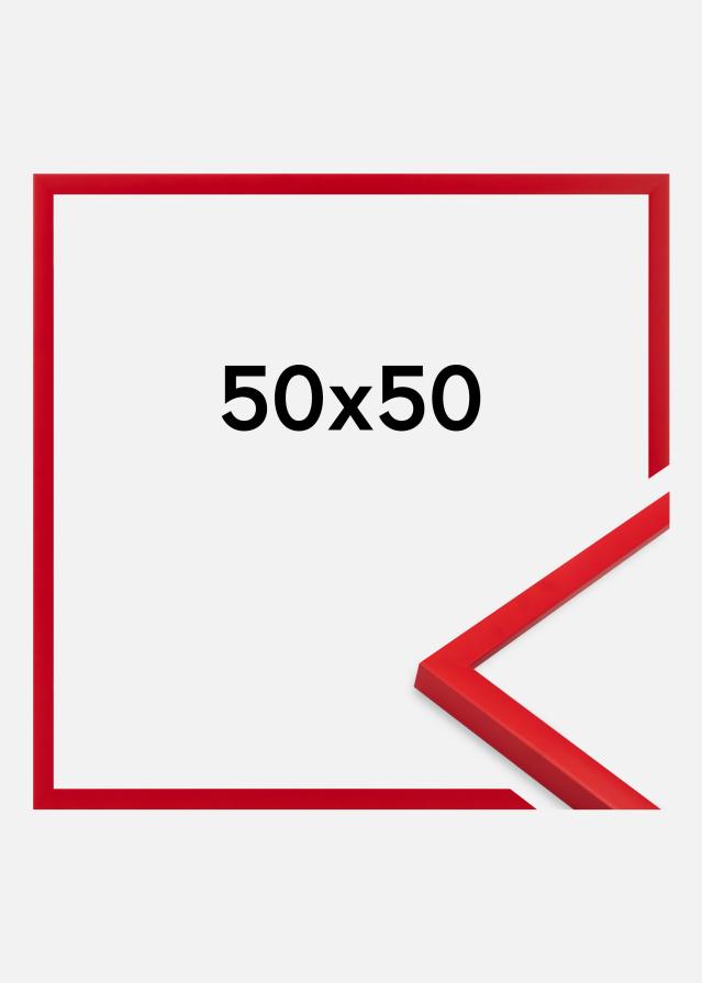 Ramme Kent Akrylglas Rød 50x50 cm