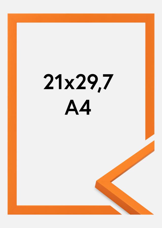 Ramme Kent Akrylglas Orange 21x29,7 cm (A4)