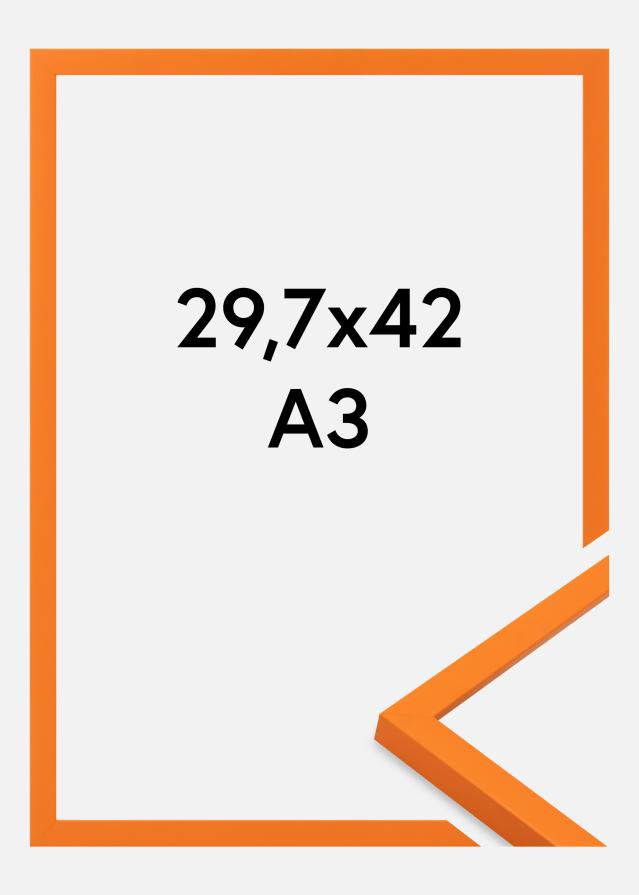 Ramme Kent Akrylglas Orange 29,7x42 cm (A3)