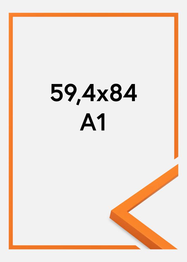 Ramme Kent Akrylglas Orange 59,4x84 cm (A1)