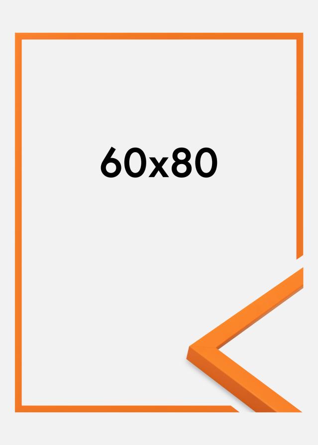 Ramme Kent Akrylglas Orange 60x80 cm