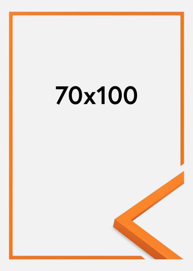 Ramme Kent Akrylglas Orange 70x100 cm