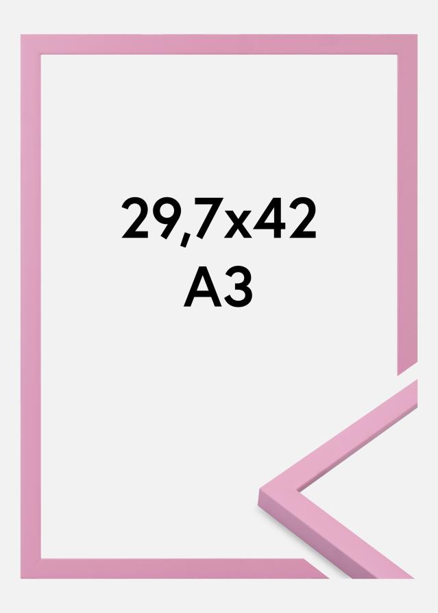 Ramme Kent Akrylglas Lyserød 29.7x42 cm (A3)
