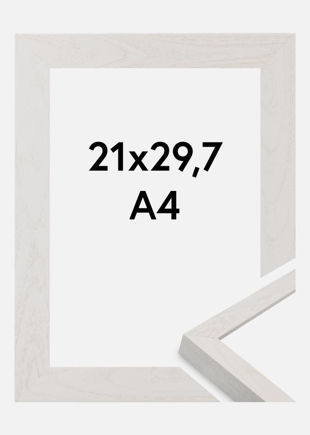 Ramme Wells Akrylglas Hvid 21x29.7 cm (A4)