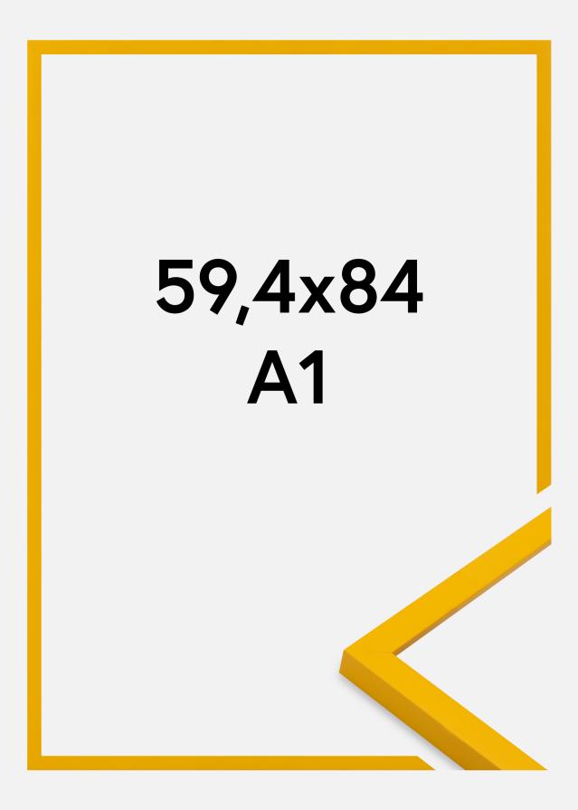 Ramme Kent Akrylglas Guld 59,4x84 cm (A1)