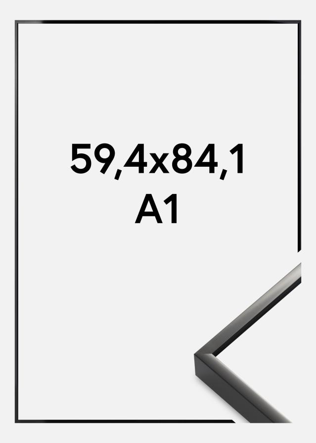 Ramme Nielsen Premium Alpha Blank Sort 59,4x84,1 cm (A1)