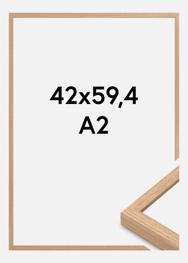 Billedramme Eg Smal 42 x 59,4 cm (A2)