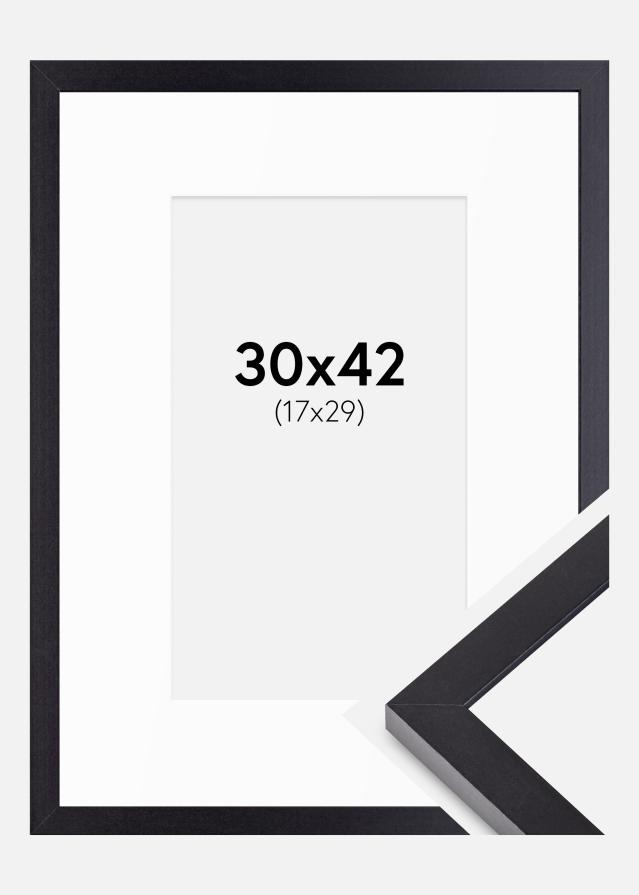 Ramme Selection Sort 30x42 cm - Passepartout Hvid 18x30 cm