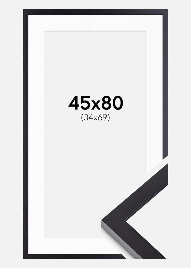 Ramme Selection Sort 45x80 cm - Passepartout Hvid 35x70 cm