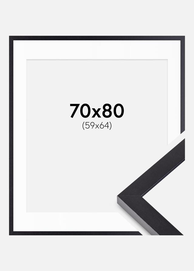 Ramme Selection Sort 70x80 cm - Passepartout Hvid 60x65 cm