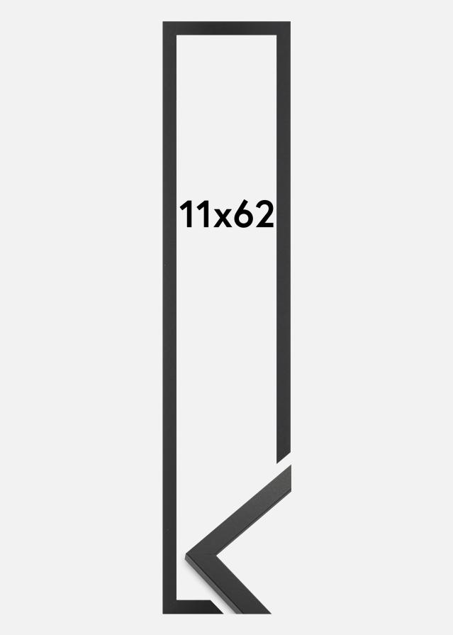 Ramme Trendy Akrylglas Sort 11x62 cm