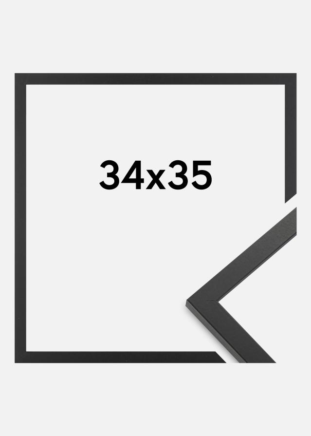 Ramme Trendy Akrylglas Sort 34x35 cm