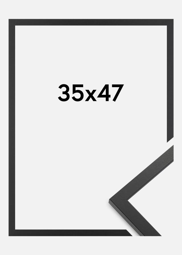 Ramme Trendy Akrylglas Sort 35x47 cm