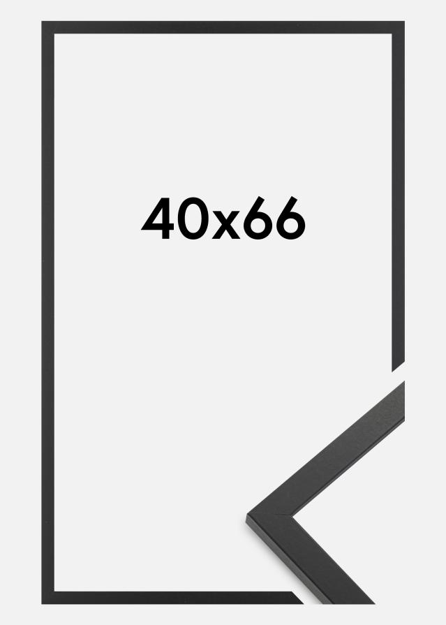 Ramme Trendy Akrylglas Sort 40x66 cm