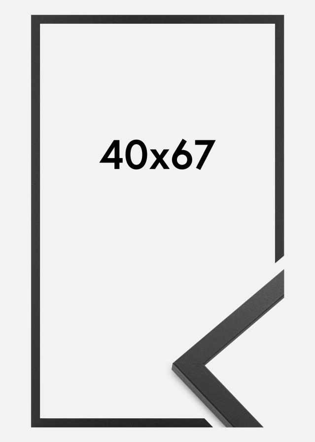 Ramme Trendy Akrylglas Sort 40x67 cm