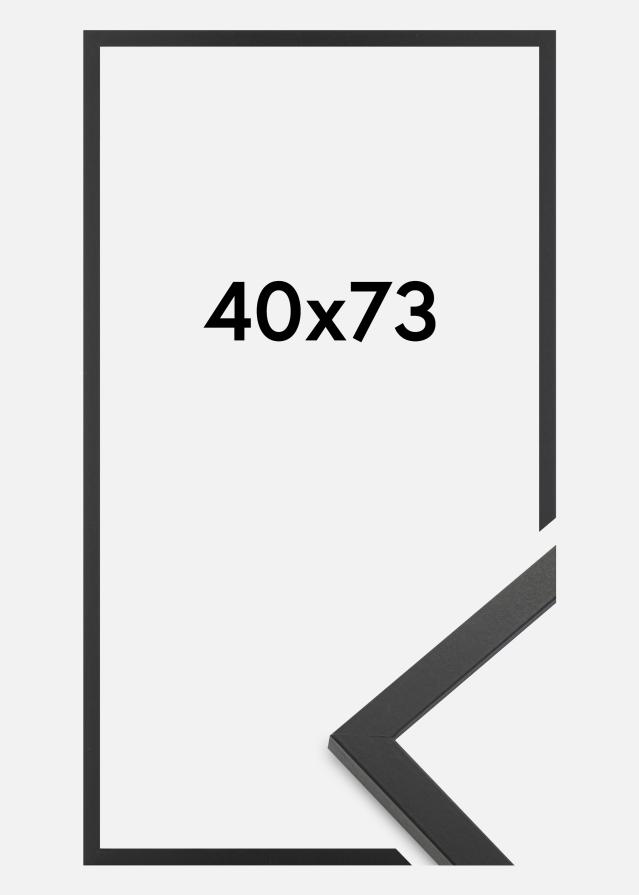 Ramme Trendy Akrylglas Sort 40x73 cm