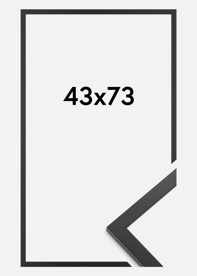 Ramme Trendy Akrylglas Sort 43x73 cm
