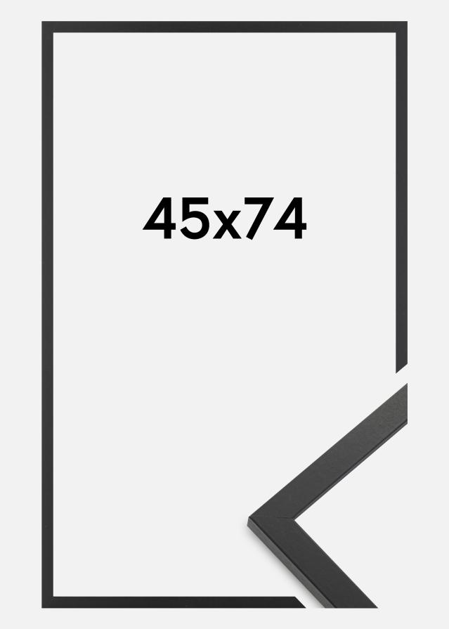 Ramme Trendy Akrylglas Sort 45x74 cm