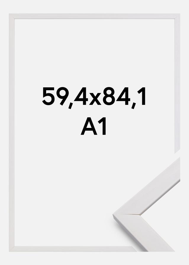 Ramme Stilren Akrylglas Hvid 59,4x84,1 cm (A1)