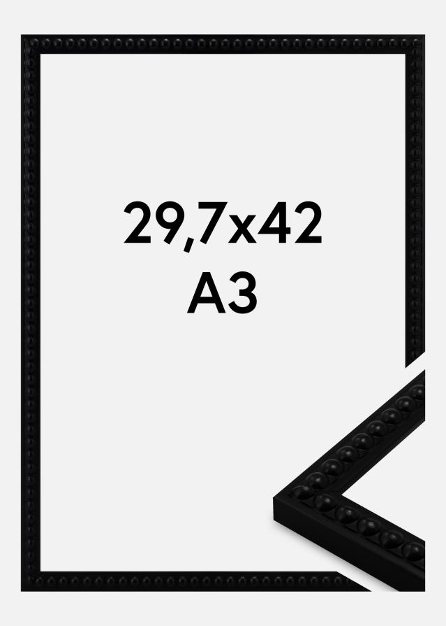 Ramme Perla Akrylglas Black 29.7x42 cm (A3)