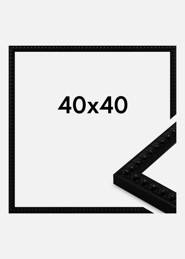Ramme Perla Akrylglas Black 40x40 cm