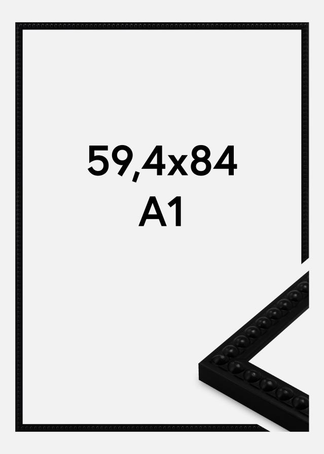 Ramme Perla Akrylglas Black 59.4x84 cm (A1)