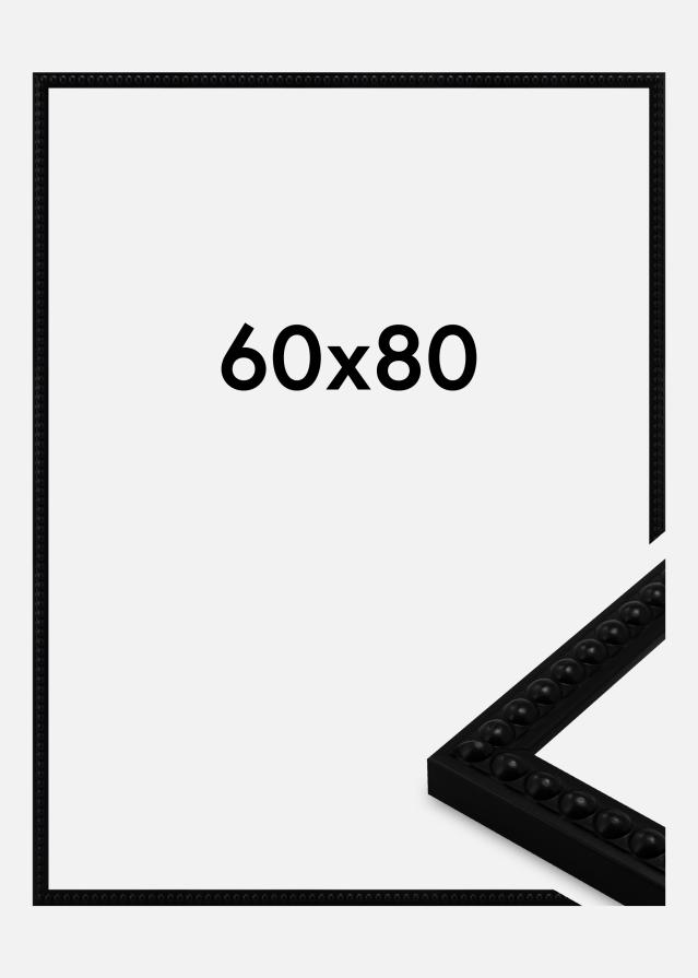 Ramme Perla Akrylglas Black 60x80 cm