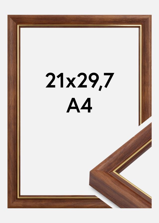 Ramme Canterbury Akrylglas Brun 21x29,7 cm (A4)