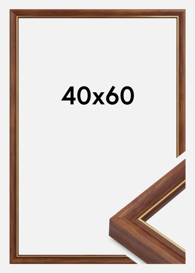 Ramme Canterbury Akrylglas Brun 40x60 cm