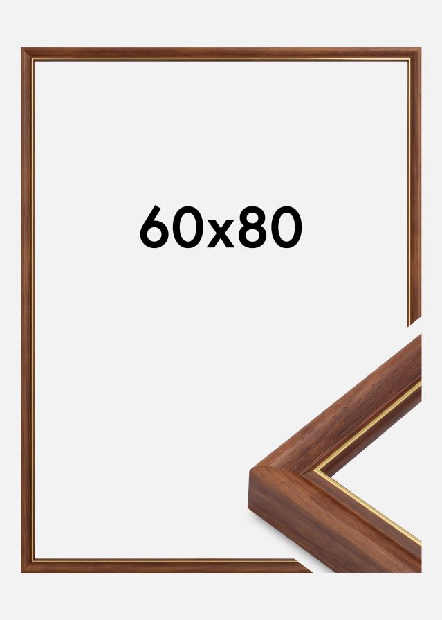 Ramme Canterbury Akrylglas Brun 60x80 cm