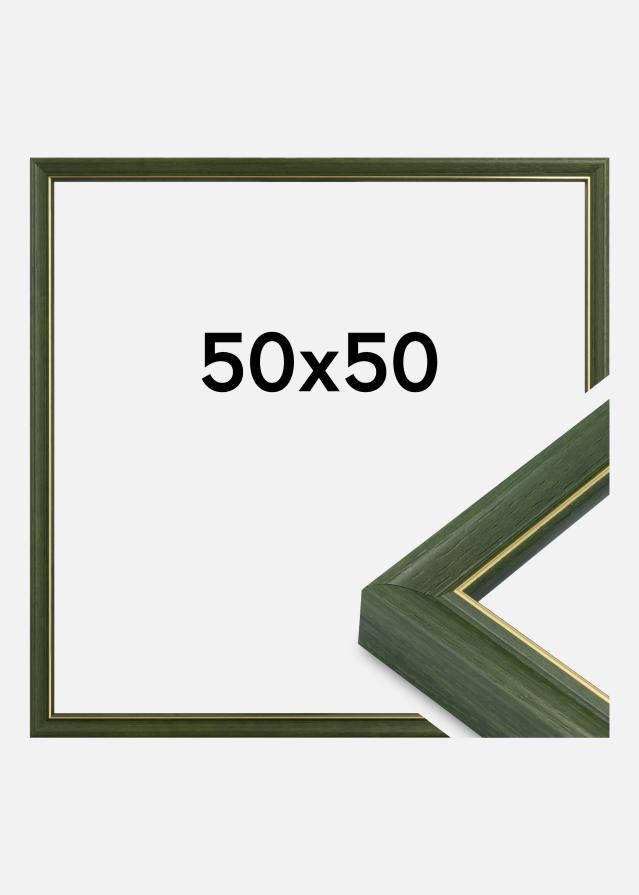 Ramme Canterbury Akrylglas Grøn 50x50 cm