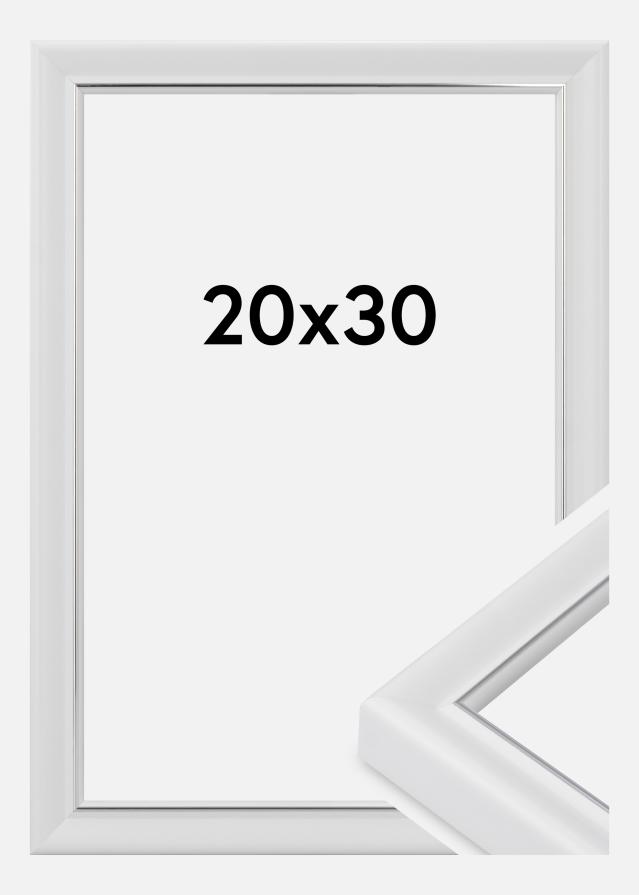 Ramme Canterbury Akrylglas Hvid 20x30 cm