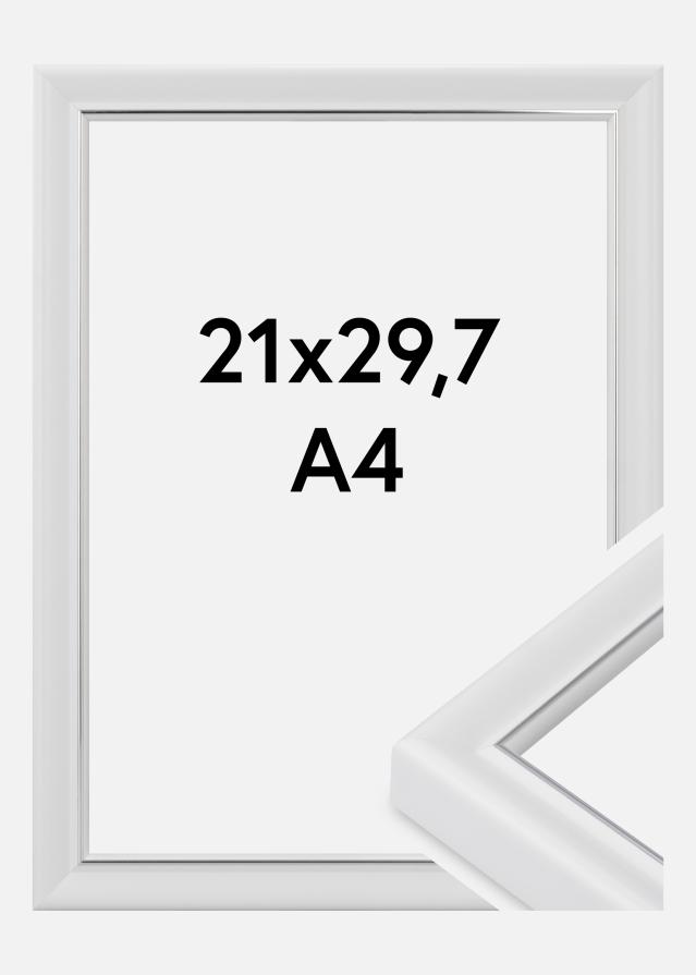 Ramme Canterbury Akrylglas Hvid 21x29,7 cm (A4)