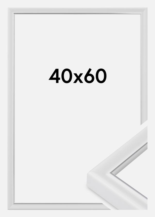 Ramme Canterbury Akrylglas Hvid 40x60 cm