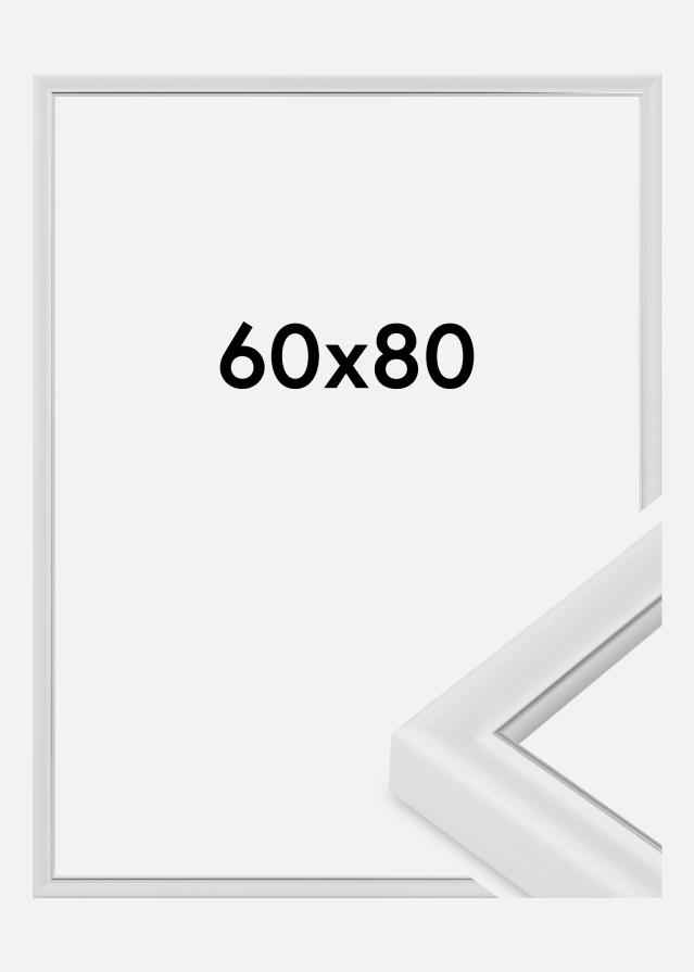 Ramme Canterbury Akrylglas Hvid 60x80 cm