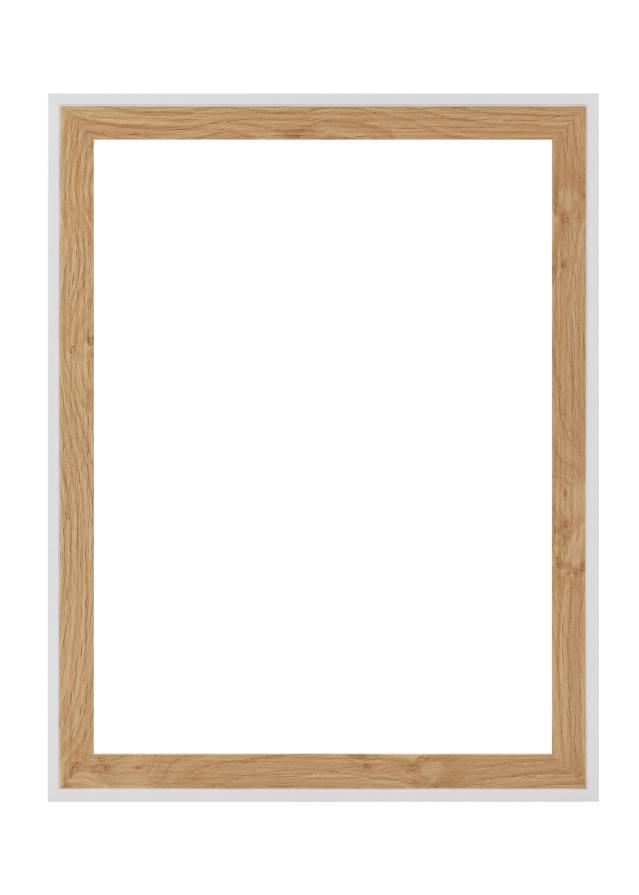 Ramme Linea Akrylglas Beech / White 30x40 cm