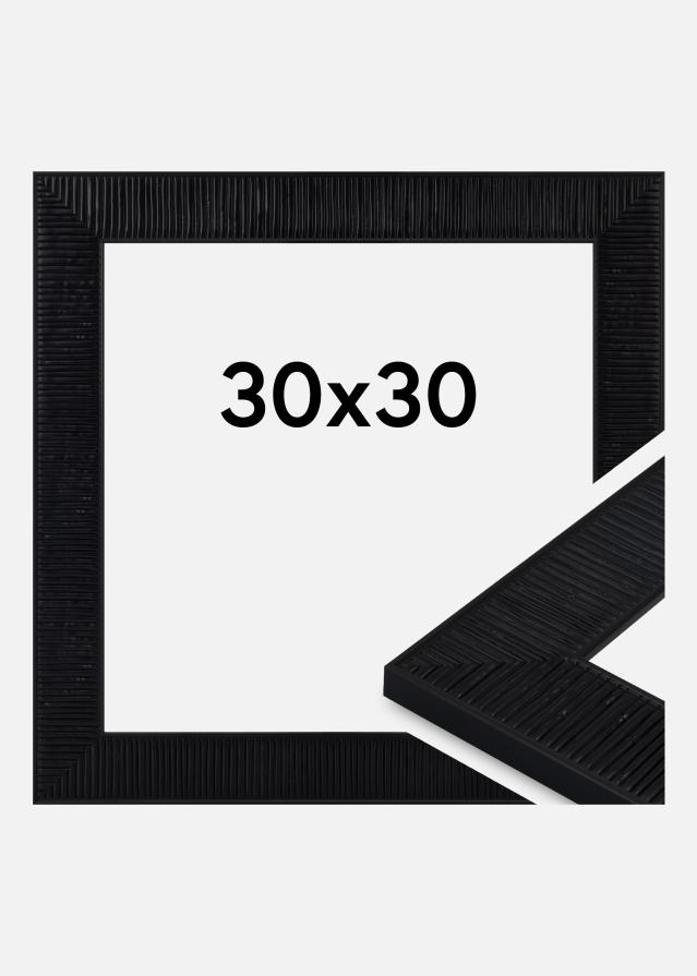 Ramme Linea Akrylglas Black 30x30 cm