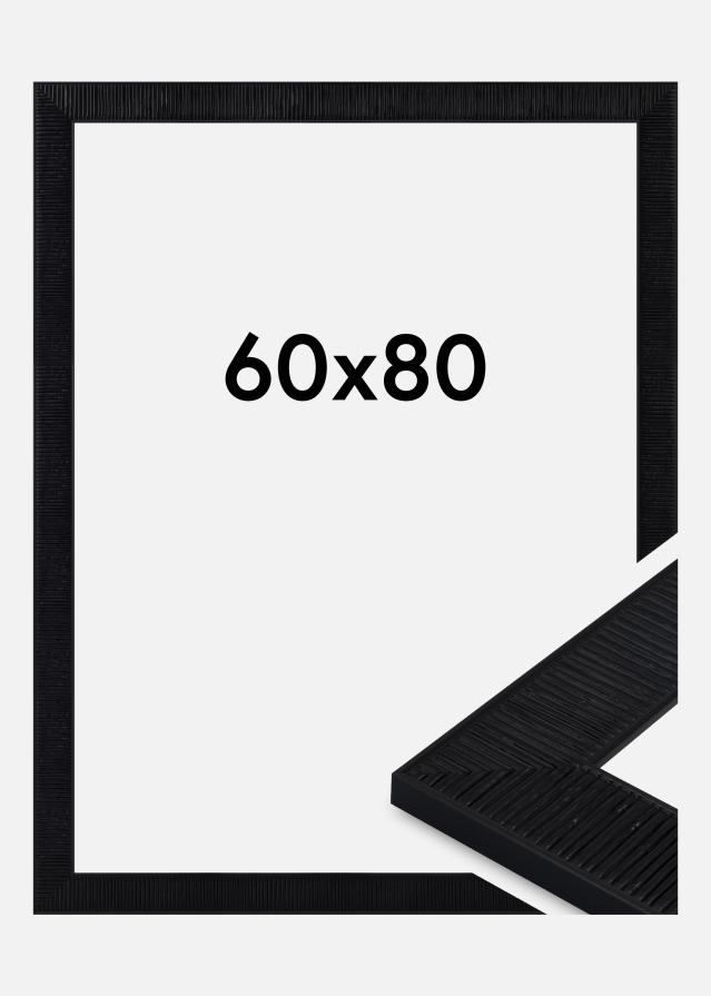 Ramme Lund Akrylglas Sort 60x80 cm