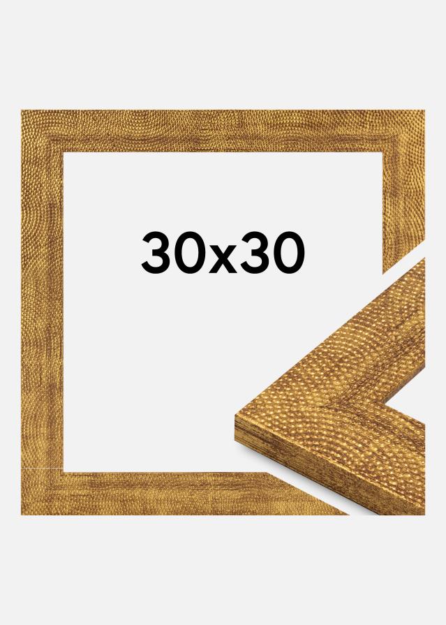 Ramme Linea Akrylglas Gold 30x30 cm