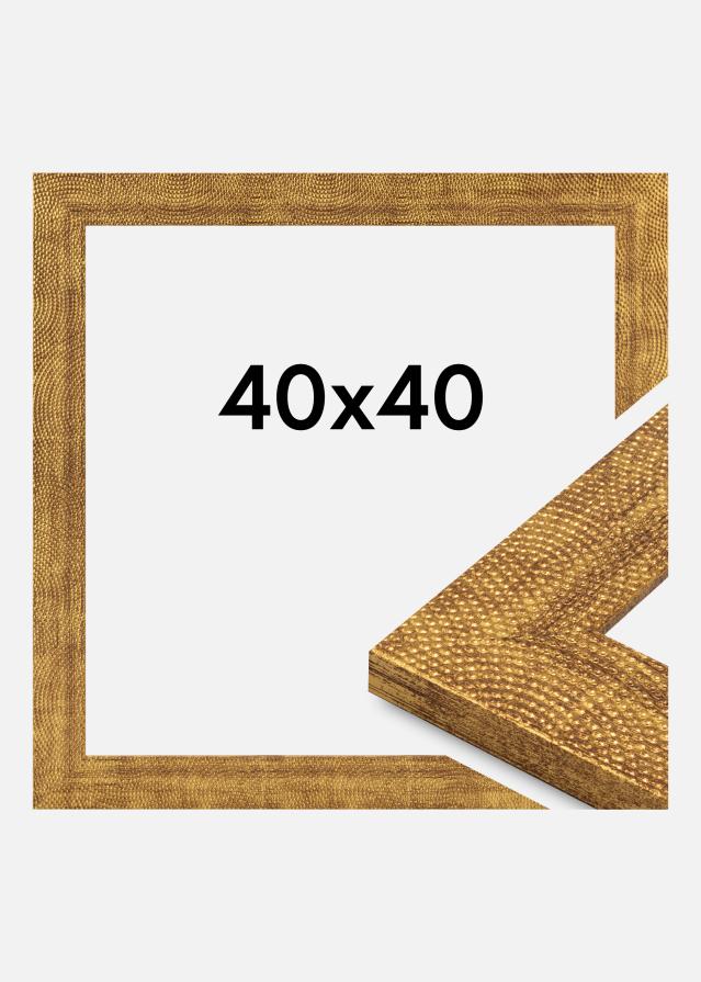 Ramme Linea Akrylglas Gold 40x40 cm