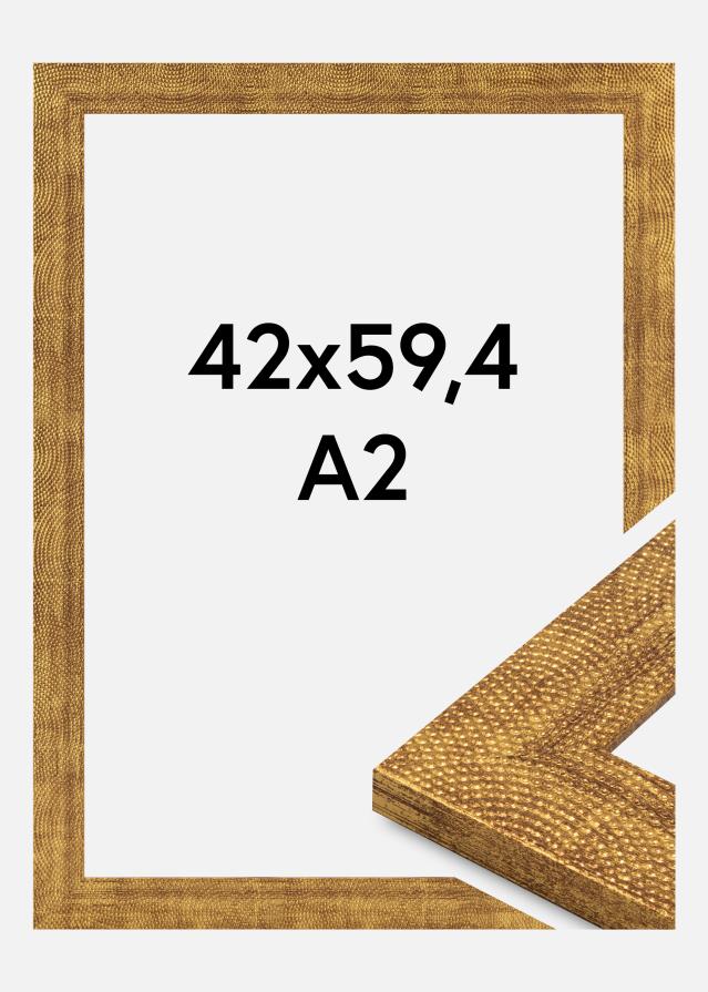 Ramme Linea Akrylglas Gold 42x59.4 cm (A2)