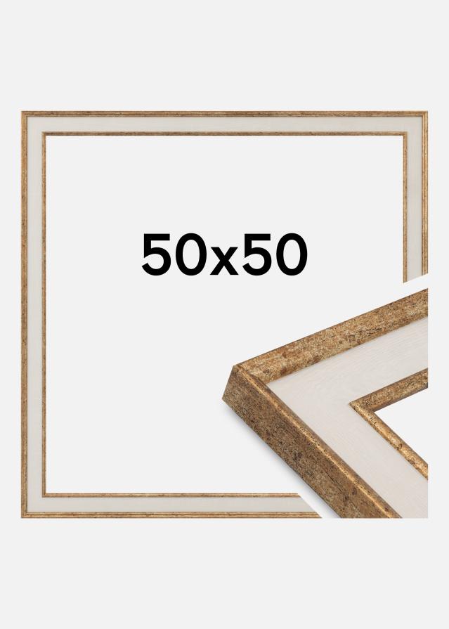 Ramme Linea Akrylglas Maple / Bronze 50x50 cm