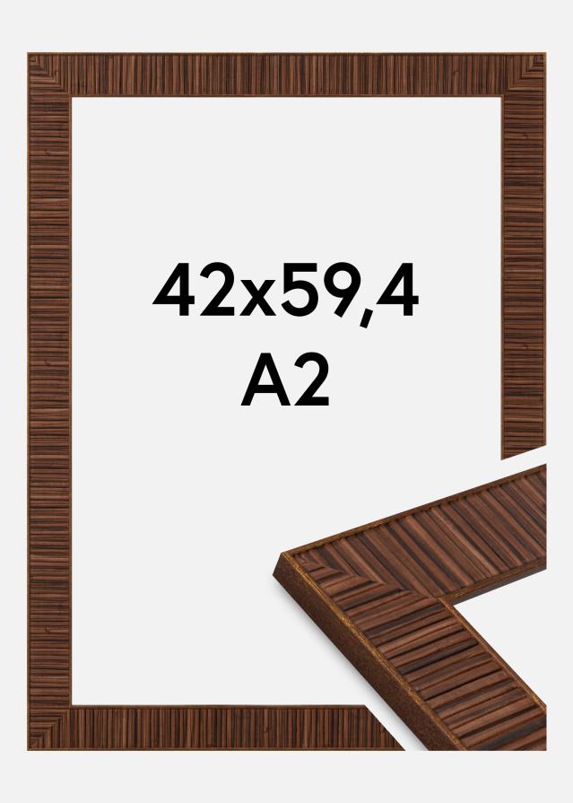 Ramme Agust Akrylglas Rosewood 42x59,4 cm (A2)