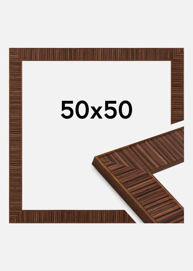 Ramme Linea Akrylglas Rosewood 50x50 cm